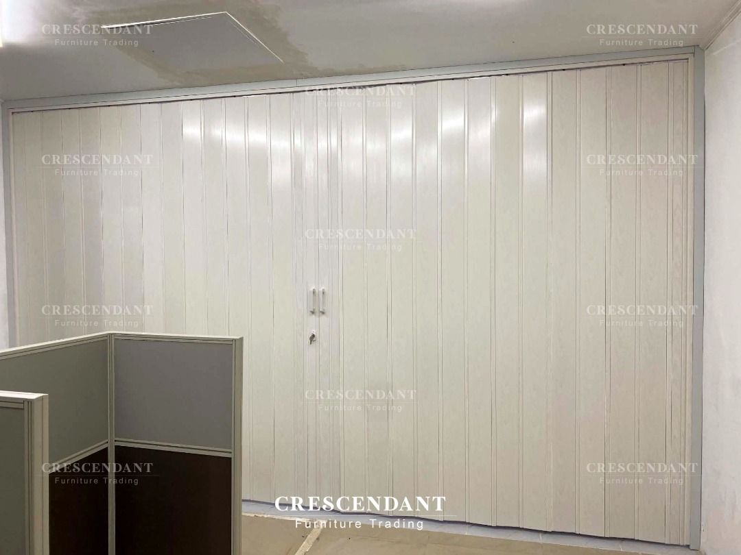 PVC ACCORDION SPLIT TYPE FOLDING DOOR (Category: Office Furniture & Fixtures) located in Pasig City. Submitted by abicft (Listing ID 1467642255, Image 2). Description: (THE PRICE IS FOR POSTING PURPOSES ONLY) CUSTOMIZE ACCORDION FOLDING DOOR Custom-color, measurement 📌FREE QUOTATION! 📌FREE SITE VISIT & FREE ESTIMATE within Metro Manila 📌FREE 2D AND 3D LAYOUT or you can send us your measurement/layout. 📍Other products: ✅Office Partition ✅Steel