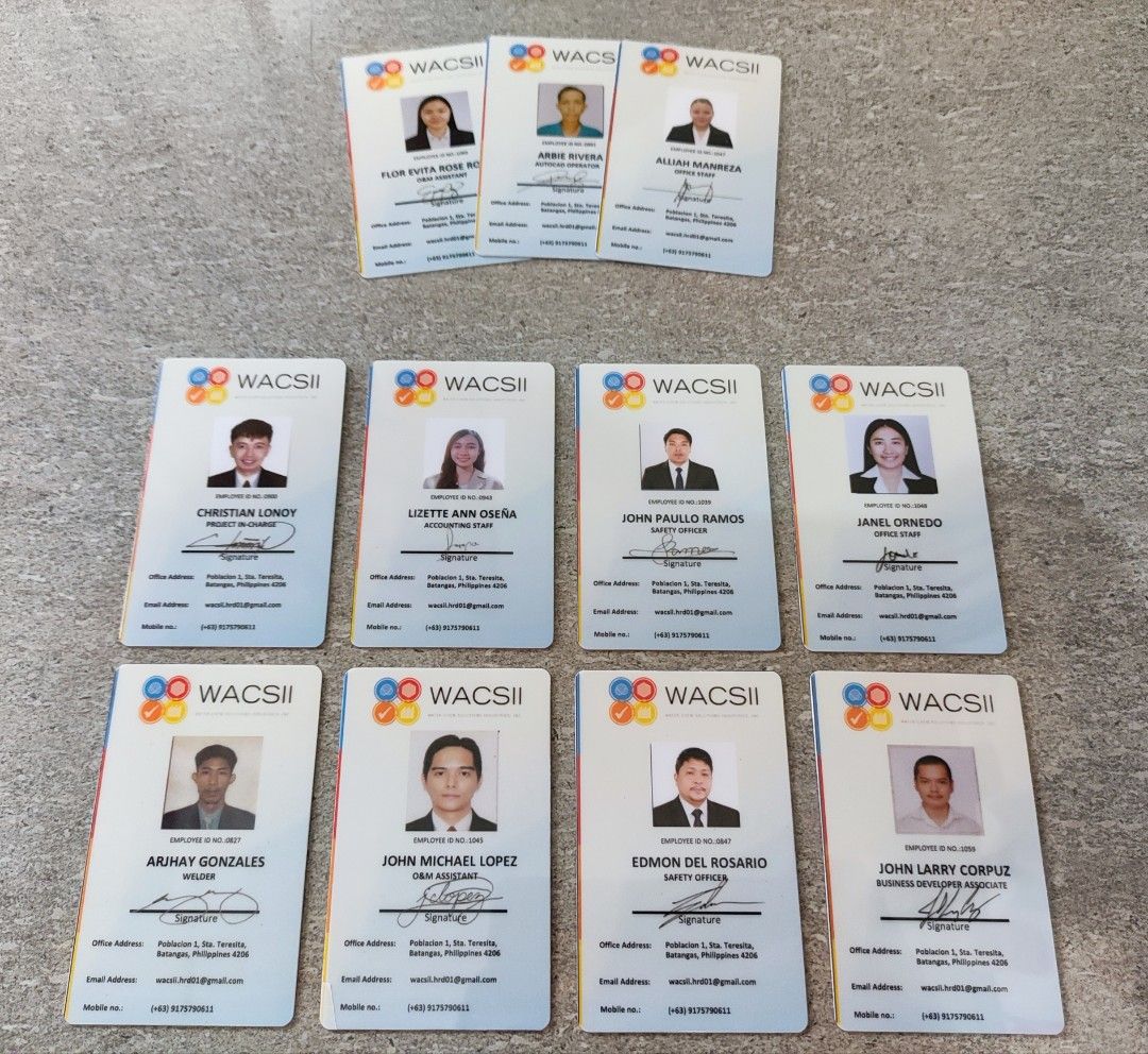 PVC ID and Case Holder (Category: Looking For) located in Manila. Submitted by printone_2026 (Listing ID 1467750741, Image 2). Description: Customized Print 09753984058.