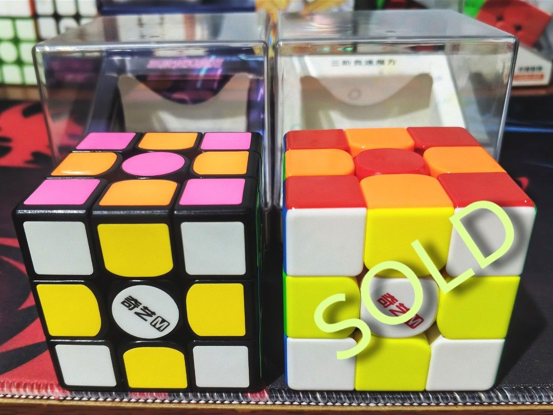 QiYi M Pro Magnetic Speedcubes (Category: Board Games & Puzzles) located in Malabon City. Submitted by frgenesis (Listing ID 1466467534, Image 2). Description: QiYi Cubes for sale. No issues M Pro V1 Stickered Ver - Glow in the dark ₱500 M Pro V2 Pioneer Ver - Maglev, UV coated ₱600 - SOLD Loc: Malabon Delivery: Lalamove.