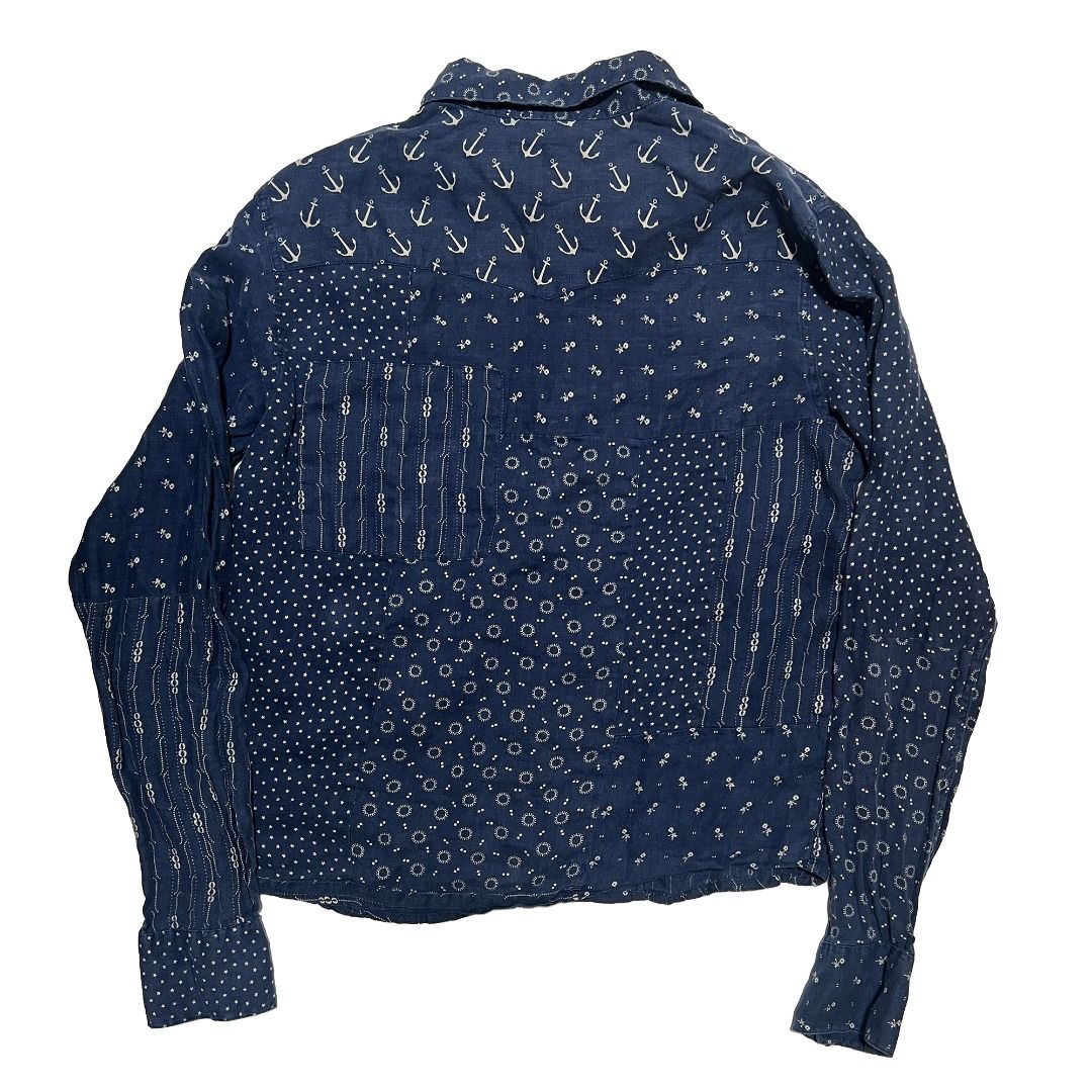 Ralph Lauren Boro Patchwork Western Shirt (Category: Tshirts & Polo Shirts ) located in Makati City. Submitted by astraeus720 (Listing ID 1467622678, Image 2). Description: Pit: 21.5" Width: 25".