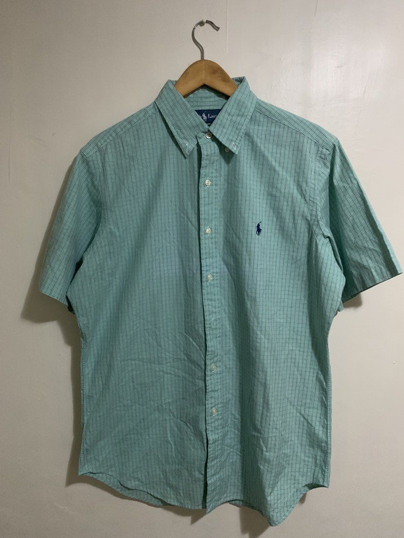 Ralph Lauren button down stripes (Category: Luxury Apparel) located in Tarlac. Submitted by luxurious_apparel (Listing ID 1467747808, Image 1). Description: Ralph Lauren button down stripes Size medium Dimes 23-30 Excellent condition.