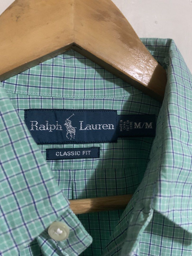Ralph Lauren button down stripes (Category: Luxury Apparel) located in Tarlac. Submitted by luxurious_apparel (Listing ID 1467747808, Image 3). Description: Ralph Lauren button down stripes Size medium Dimes 23-30 Excellent condition.