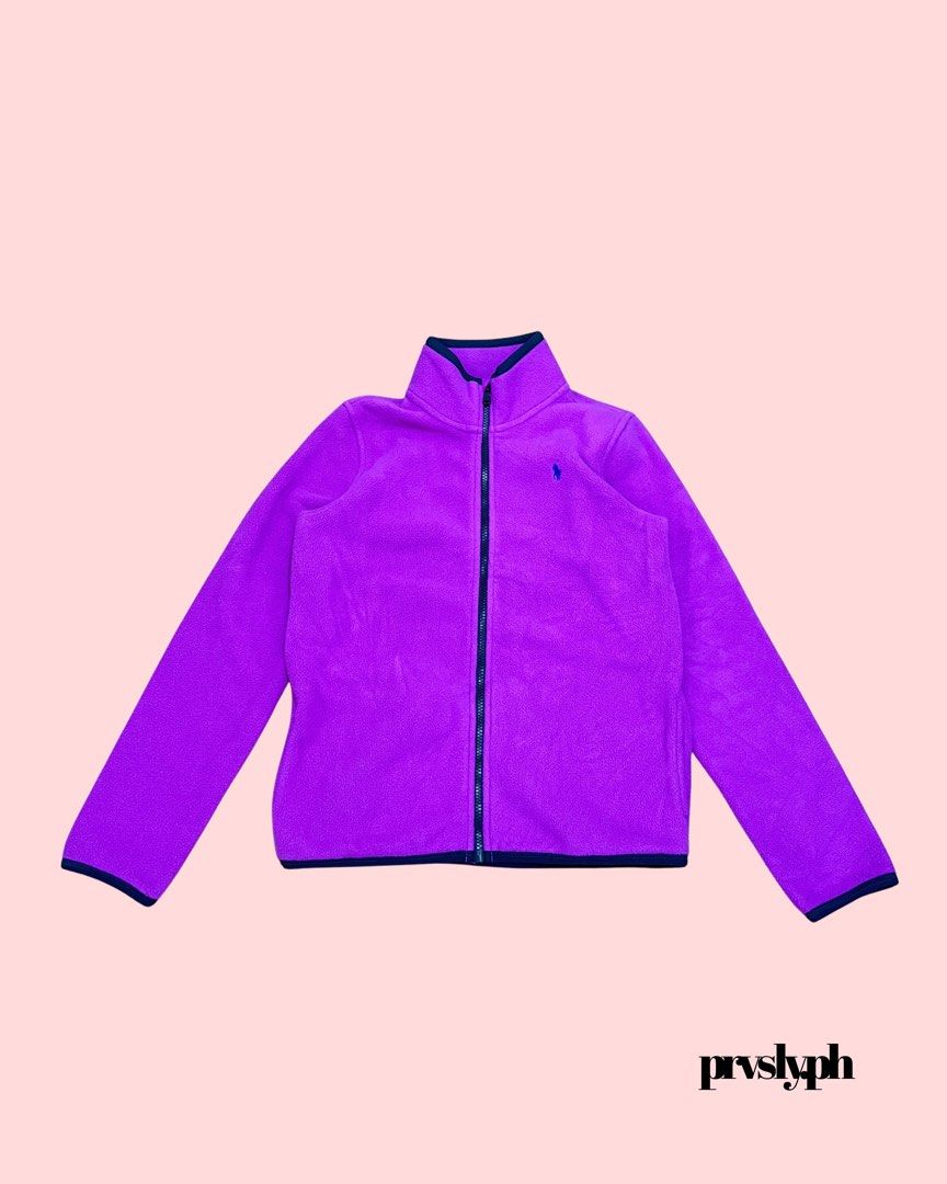 Ralph Lauren Fleece Jacket (Category: Coats, Jackets and Outerwear) located in Castillejos. Submitted by prvsly.ph (Listing ID 1467605562, Image 1). Description: * Authentic/Legit * Best Fit: Medium * Width: 46 cm * Length: 58 cm * Color Rate: 10 * Like New Condition PRICE: ₱600.00 + SF 🧾 MOP: Cash/GCash/BDO 📦 We Ship Nationwide via J&T 📍Castillejos, Zambales.