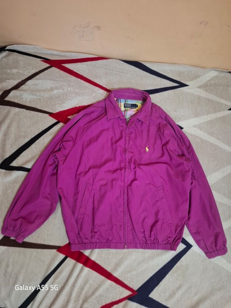 RALPH LAUREN HARRINGTON JACKET (Category: Coats, Jackets and Outerwear) located in Antipolo. Submitted by goldentiger-ac44 (Listing ID 1467623131, Image 1). Description: RALPH LAUREN HARRINGTON JACKET VINTAGE DATED MANUFACTURED JANUARY 1992 SIZE LARGE DIMENSIONS 25 BY 27 GOOD CONDITION ONLY SIGN OF USAGE PRICE 2K ANTIPOLO CITY LOCATION.