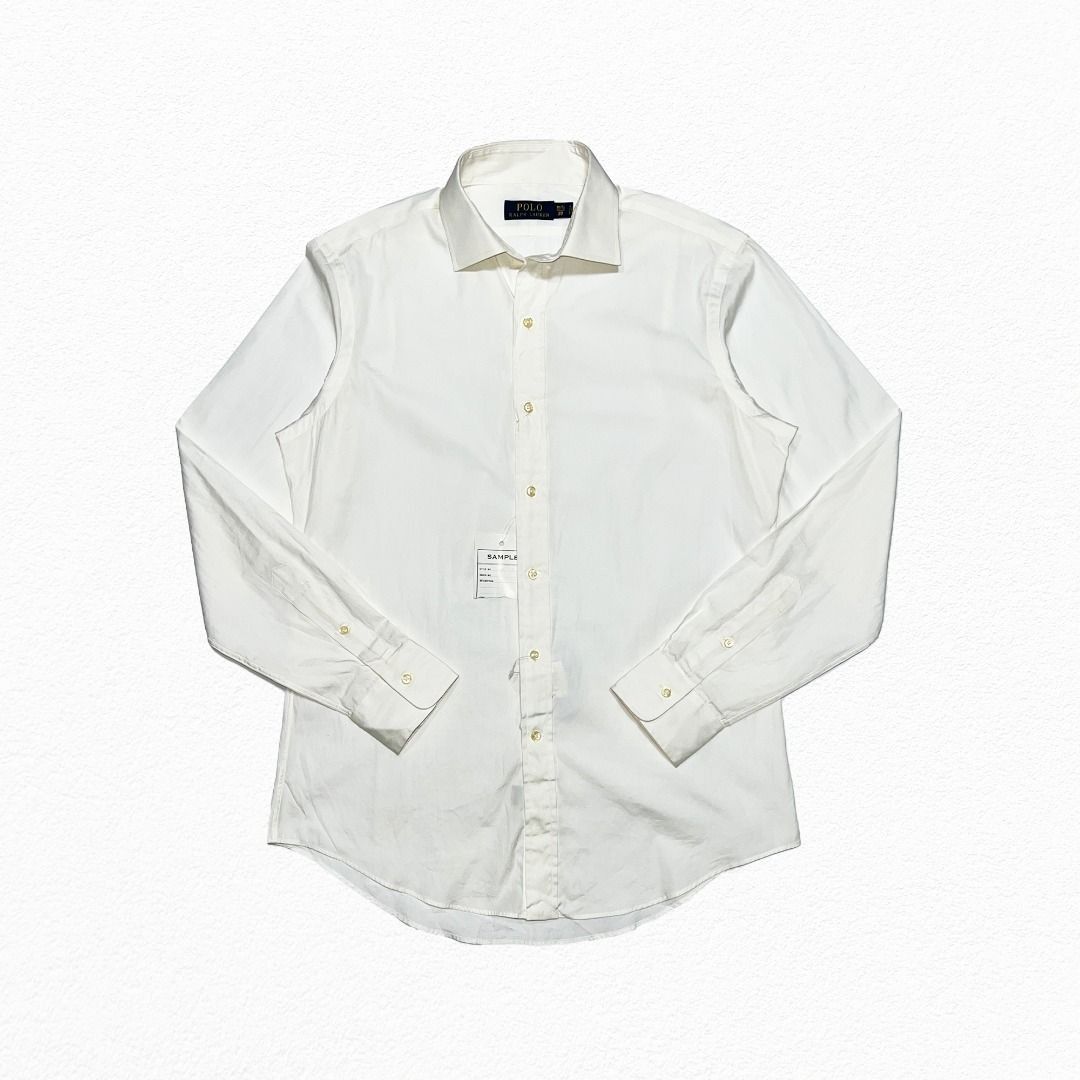 Ralph Lauren Longsleeve Shirt (Sample) (Category: Formal Shirts) located in Makati City. Submitted by astraeus720 (Listing ID 1467627789, Image 1). Description: Ralph Lauren Dress Shirt Longsleeves (Sample) Size: 15 1/2 x 39 Width: 22.5" Length: 31" Shoulder: 17" 👉🏻 All items sold “AS IS”. No returns or refunds. By purchasing, you accept the item’s condition. Please review all photos carefully and do your due diligence. Feel free to ask before 