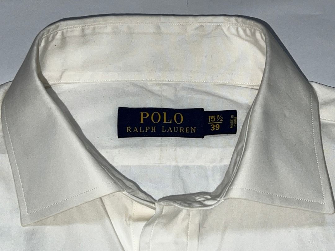 Ralph Lauren Longsleeve Shirt (Sample) (Category: Formal Shirts) located in Makati City. Submitted by astraeus720 (Listing ID 1467627789, Image 3). Description: Ralph Lauren Dress Shirt Longsleeves (Sample) Size: 15 1/2 x 39 Width: 22.5" Length: 31" Shoulder: 17" 👉🏻 All items sold “AS IS”. No returns or refunds. By purchasing, you accept the item’s condition. Please review all photos carefully and do your due diligence. Feel free to ask before 