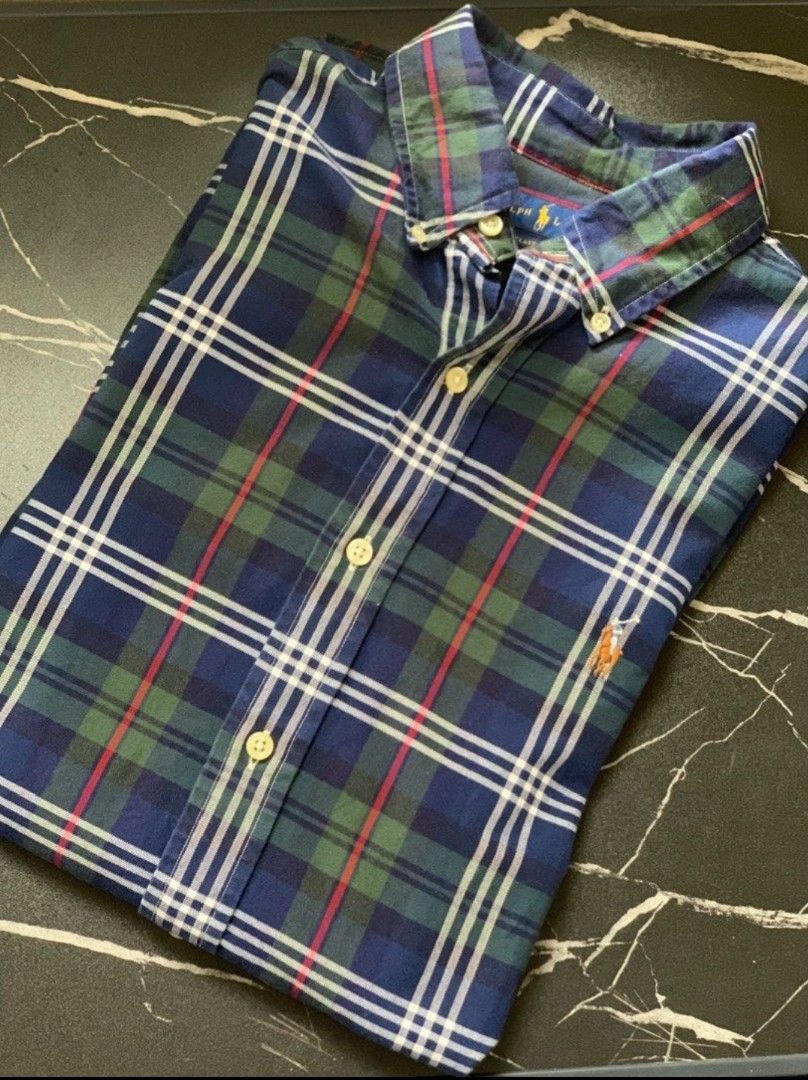 RALPH LAUREN PLAID LONG SLEEVES (Category: Formal Shirts) located in Cagayan de Oro. Submitted by cortesjosh81 (Listing ID 1467838464, Image 1). Description: free sf pm more details.
