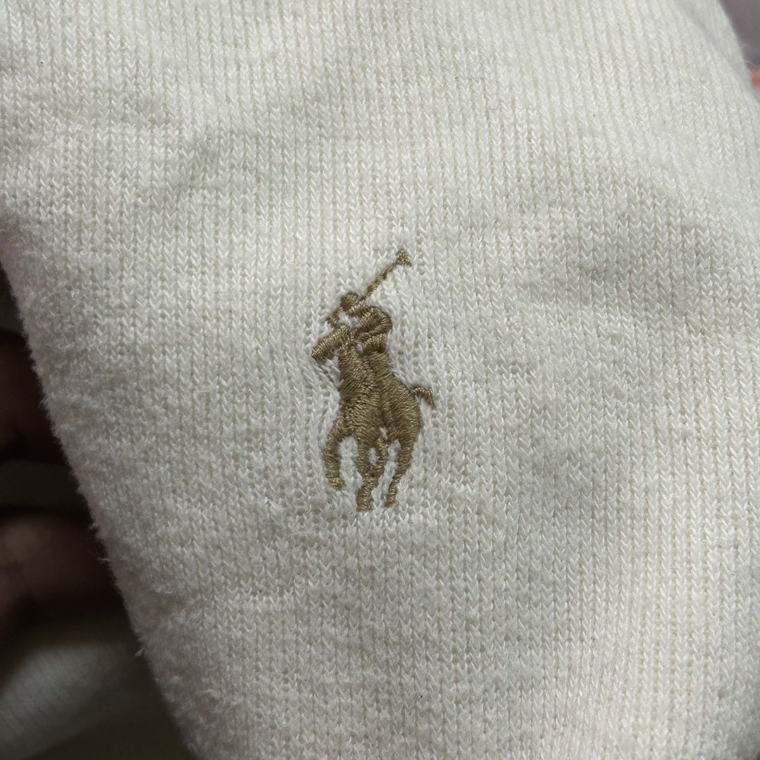 Ralph Lauren Quarter Zip (Category: Coats, Jackets and Outerwear) located in Angeles City. Submitted by 5am.collective (Listing ID 1467622384, Image 2). Description: Ralph Lauren Quarter Zip (Cream) Excellent Condition, Needs Wash Only Dimensions: 23/29 (Large/XLarge) PHP 2499 Only or Best Offer🏷️ 5AM Collective .