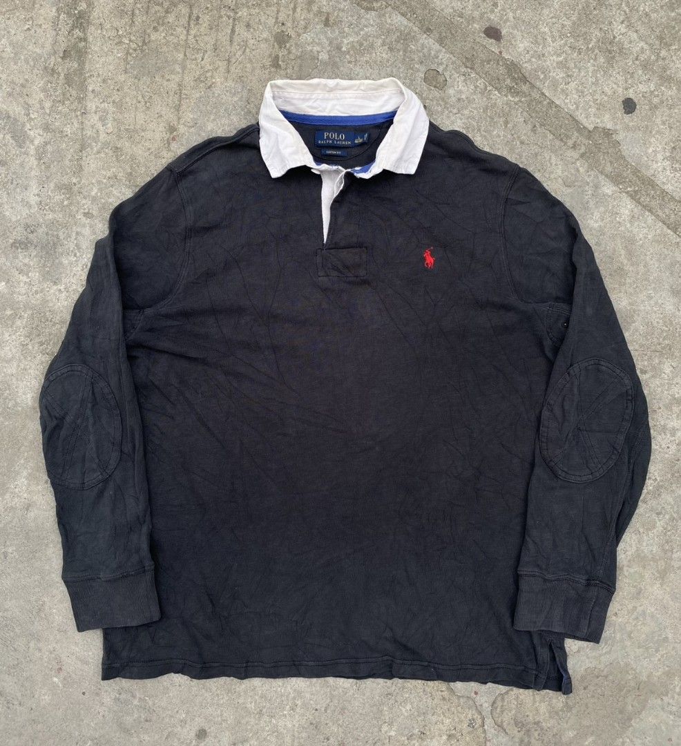 RALPH LAUREN RUGBY POLO (Category: Tshirts & Polo Shirts ) located in Manila. Submitted by lunaras_declutter (Listing ID 1467718648, Image 1). Description: LARGE EXCELLENT CONDITION 9.5 COLOR RATE NEED WASH ONLY.