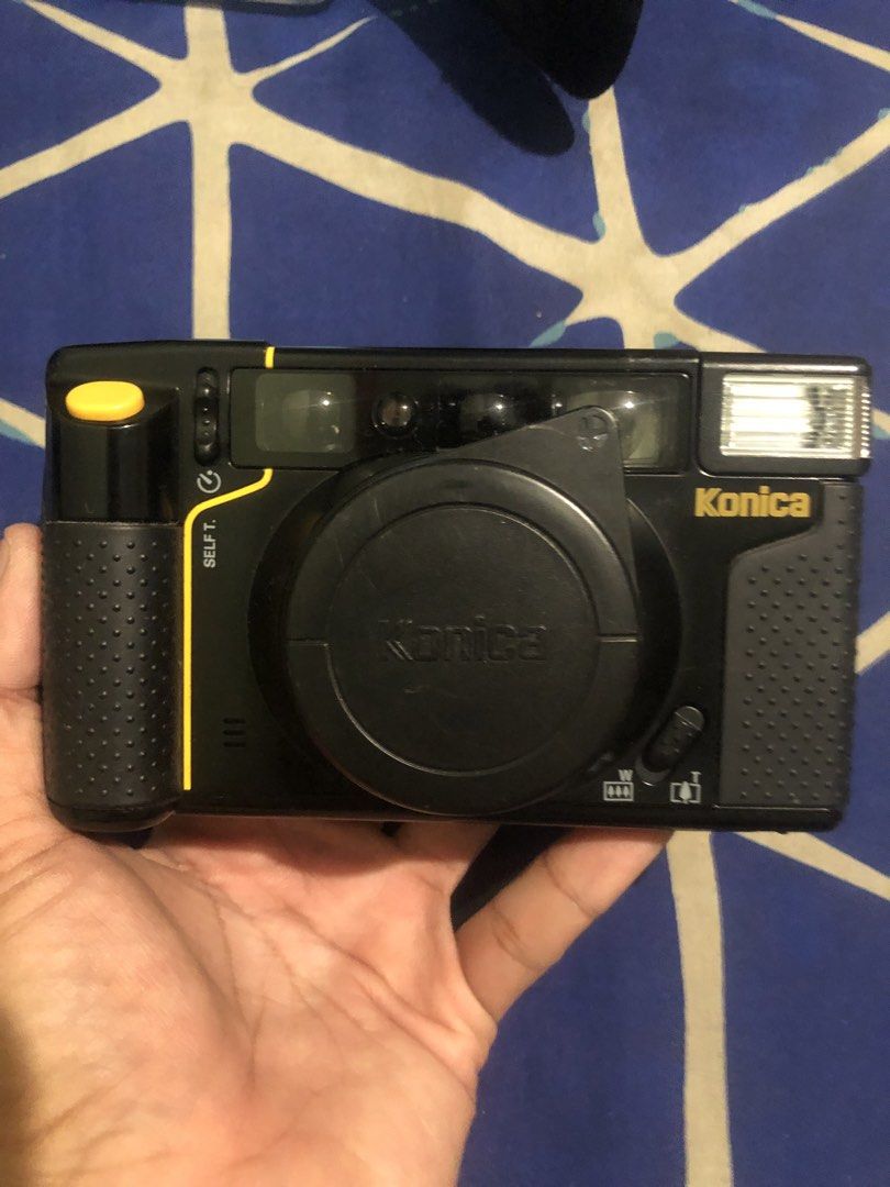 Rare Konica Mr.70 Film Camera (Category: Cameras) located in Quezon City. Submitted by markgolveo (Listing ID 1467713144, Image 2). Description: Rare Konica Mr.70 Film Camera Untested unit for parts out display or collection purposes Good overall look cosmetic wise Compartments are clean .