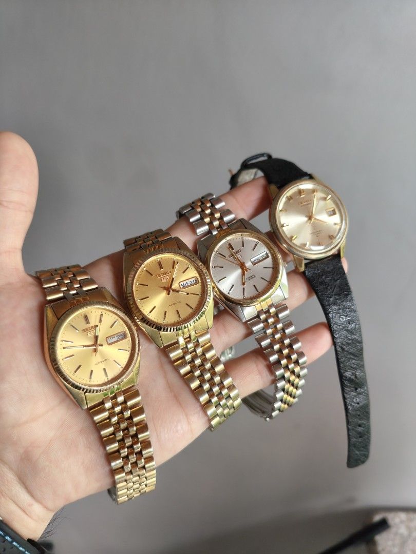 Rare Vintage Seiko Automatic Watches (Category: Luxury Watches) located in Tarlac. Submitted by irishign0593824 (Listing ID 1467624861, Image 3). Description: take all or per piece..