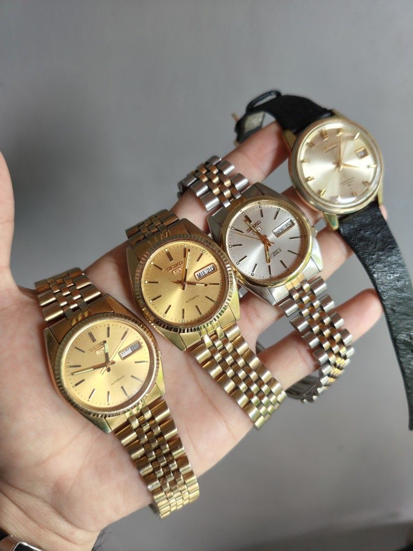 Rare Vintage Seiko Automatic Watches (Category: Luxury Watches) located in Tarlac. Submitted by irishign0593824 (Listing ID 1467624861, Image 1). Description: take all or per piece..