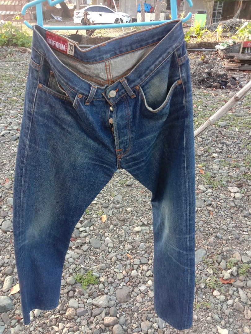 Rare Vintage UNIFORM buttonfly jeans (Category: Jeans) located in Baguio. Submitted by oliviapreloved100620 (Listing ID 1467617799, Image 3). Description: Hard to find collectors item.