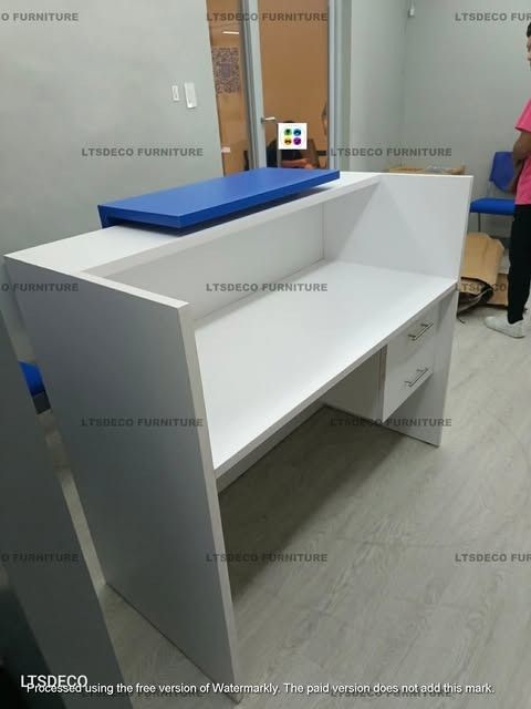 RECEPTION COUNTER TABLE OFFICE PARTITION (Category: Office Furniture & Fixtures) located in Quezon City. Submitted by gel.ltsdeco29 (Listing ID 1467669667, Image 1). Description: LTSDECO Home and Office Furniture Trading MANUFACTURER • FABRICATOR • SUPPLIER Looking for office furniture, modular partitions, workstations, or customized furniture? We can help! LTSDECO Home and Office Furniture Trading is a trusted manufacturer, fabricator, and suppl