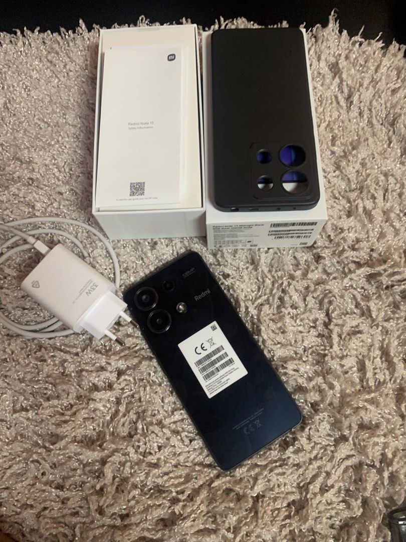 Redmi note 13 (Category: Android Others) located in Manila. Submitted by uxj6f (Listing ID 1467666495, Image 2). Description: No issue Complete inclusion 256Gb Smooth performance All original parts Working finger print Face id check to sawa.