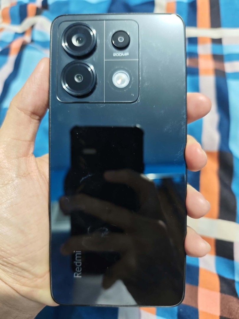 REDMI NOTE 13 PRO 5G CHINA ROM (Category: Xiaomi) located in Malolos. Submitted by lagmanjyro47404 (Listing ID 1467618945, Image 3). Description: FOR SALE ONLY 9000 PESOS NEGO REDMI NOTE 13 PRO 5G CHINA ROM 8/256GB Color: Black Storage: 256GB Complete Package 5G Dual Sim To Any Network Tempered Glass Since Day 1 Personal Use Walang resibo (sa mga nag hahanap) 95% Smooth Issue Case Mark Only (kita nmn sa pics) No Scratches at Dents Never been repa