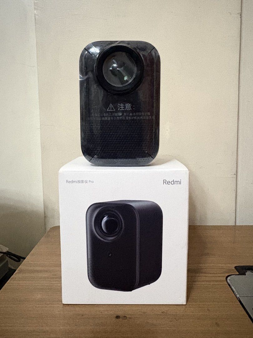 Redmi Projector (Category: Projectors) located in Manila. Submitted by chrsinyourarea (Listing ID 1467719187, Image 1). Description: Include Complete Original Packaging and Accessories Specifications: Maximum Compatible Resolution: 1920 × 1080 (Full HD) Brightness: 150 ANSI lumens Operating System: Android 11 Aspect Ratio: 16:9 WiFi: Supported Keystone Correction: Four Way Correction Auto Focus: Supported HDMI: HDMI 1.4 USB: USB 2.0 Color: Black 