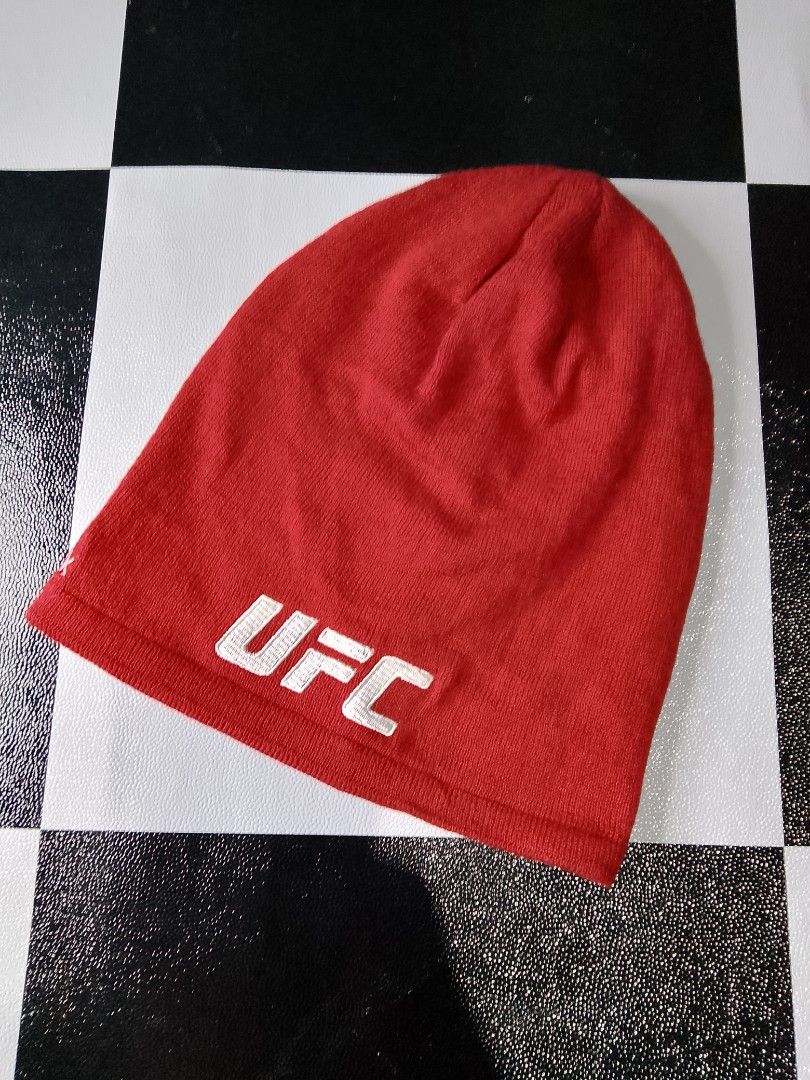 Reebok X UFC Beanie OSFA (Category: Beanies) located in Binan City. Submitted by incnt (Listing ID 1467649033, Image 2). Description: 300 Pesos only add shipping fee Reebok X UFC Beanie One size fits all Excellent Condition No issues need wash only "All brand names, logos, and images are registered trademarks of their respective owners. No affiliation or copyright infringement intended.".