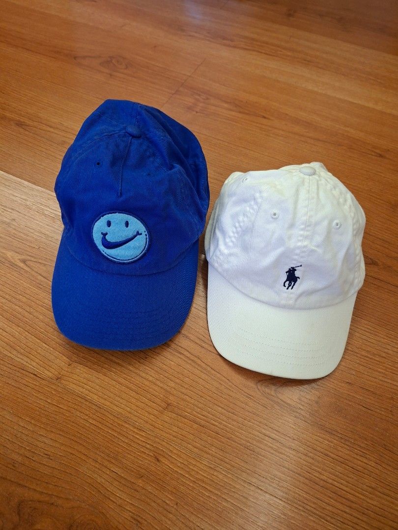 RL cap + Nike cap (2-6y/o) (Category: Babies & Kids Fashion) located in Quezon City. Submitted by divinepsalm31 (Listing ID 1467611534, Image 1). Description: Outgrown MOP: Gcash Location: QC.