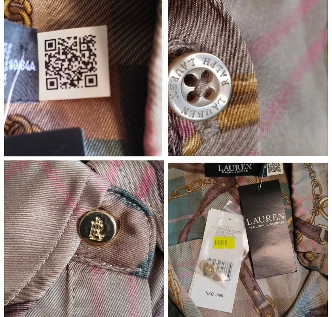 RL. Twill Silk Satin Long sleeve Top (Category: Luxury Apparel) located in Caloocan City. Submitted by modishthriftstore (Listing ID 1467743810, Image 3). Description: Price is Fixed Brand new Authentic S-Medium size Bust up to 36 loc: Rainbow Village 5 North Caloocan.