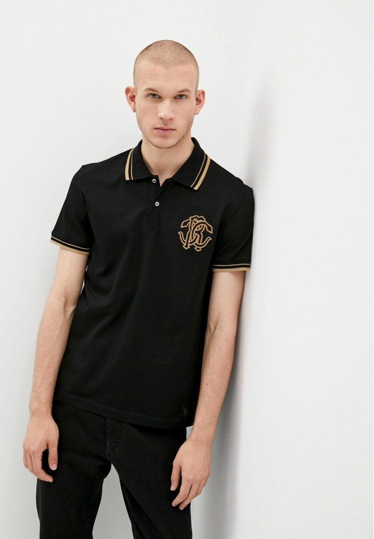 Roberto Cavalli Logo Poloshirt (Category: Tshirts & Polo Shirts ) located in Antipolo. Submitted by thearchivesproject (Listing ID 1467649621, Image 1). Description: 21.5 width 26 length.