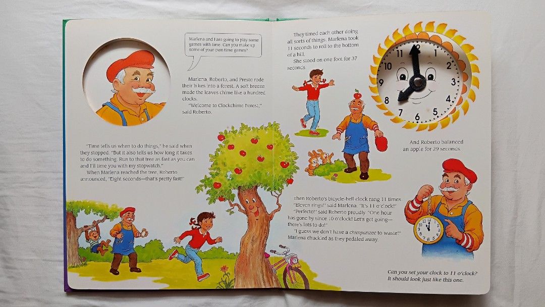 "Roberto's Magical Clocks" Time-Life Early Learning Program Children's Book (Category: Children's Books) located in Antipolo. Submitted by imperial_trader (Listing ID 1467634216, Image 2). Description: *NEGOTIABLE/OPEN TO OFFERS as well - offers will be considered until a deal is made (items are delivered to the buyer and payment is made) - auto accept price: Php 600 - Time-Life is a USA children's book brand/publisher from the late 90's to early
