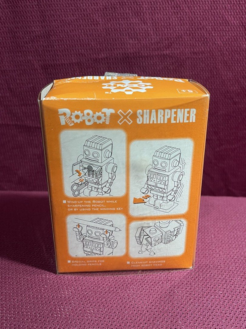 Robot X Sharpener Red Wind-Up Toy (Category: Figurines & Statues) located in Manila. Submitted by dstrangerthings (Listing ID 1467740236, Image 3). Description: .