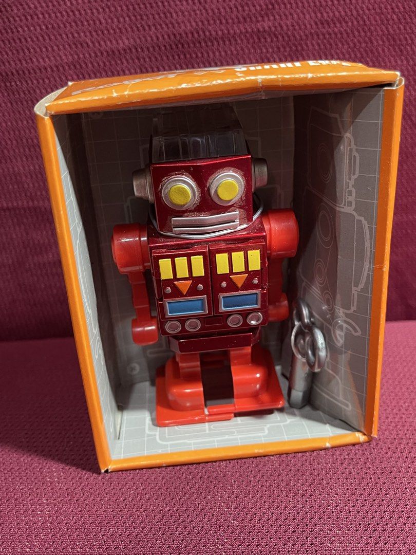 Robot X Sharpener Red Wind-Up Toy (Category: Figurines & Statues) located in Manila. Submitted by dstrangerthings (Listing ID 1467740236, Image 1). Description: .