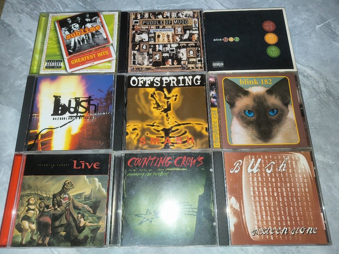 ROCK ALTERNATIVE CDS (Category: CDs & DVDs) located in Makati City. Submitted by urdiscogsph (Listing ID 1467611649, Image 2). Description: PRICE STARTS 399-750 PESOS EACH.