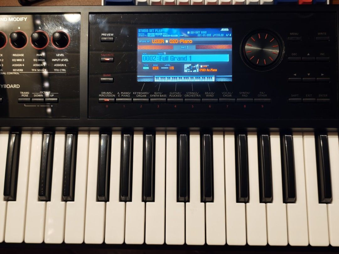 Roland Fa06 Synthesizer Piano Keyboard (Category: Musical Instruments) located in Manila. Submitted by cejart08 (Listing ID 1467693179, Image 3). Description: FOR SALE: Roland FA-06 Workstation Synthesizer — ₱40,000 nego RUSH! Selling my Roland FA-06 61-Key Workstation Synthesizer. - Price: ₱40,000 rush - Location: Puregold Tayuman, Manila - Bought: 11 months ago from Nick Vitug via NKS Marketplace for 46k INCLUSIONS: - Original Roland power supp