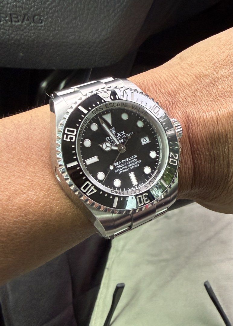Rolex Sea Dweller Deep Sea (Category: Luxury Watches) located in Taytay. Submitted by rmalmonte (Listing ID 1467686393, Image 3). Description: - Rolex Sea Dweller Deep Sea - 720k negotiable - 2020 Model 126660 - with original Box, Green Tag, Card - call/text 09228249044 / 09228307876.