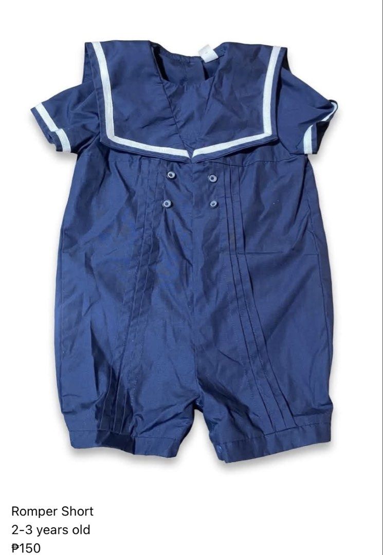 Romper Short 2-3 years old (Category: Babies & Kids Fashion) located in San Pedro. Submitted by chinitagrace21 (Listing ID 1467607284, Image 1). Description: Baby Girl Clothes For Sale Everything is washed, clean, and ready to wear. Most items were only worn once or twice and kept in the cabinet. 📌 Sizes and prices are listed on each photo. TIA 💕.