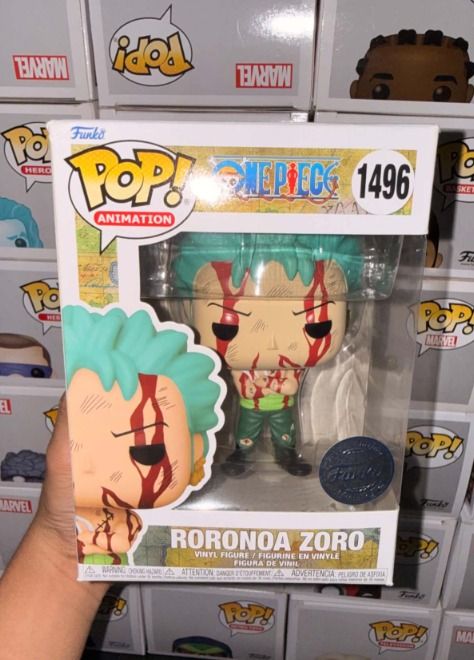 Roronoa Zoro OnePiece Funko Pop (Category: Action & Battle Toys) located in Las Pinas. Submitted by elnictomasco (Listing ID 1467613316, Image 3). Description: Roronoa Zoro OnePiece Funko Pop ZORO 923 - 749 ZORO 327 - 699 ZORO FSE - 1099 Pick up or Shipping: LBC | J&T | Lalamove 📍Las Pinas City, Metro Manila.