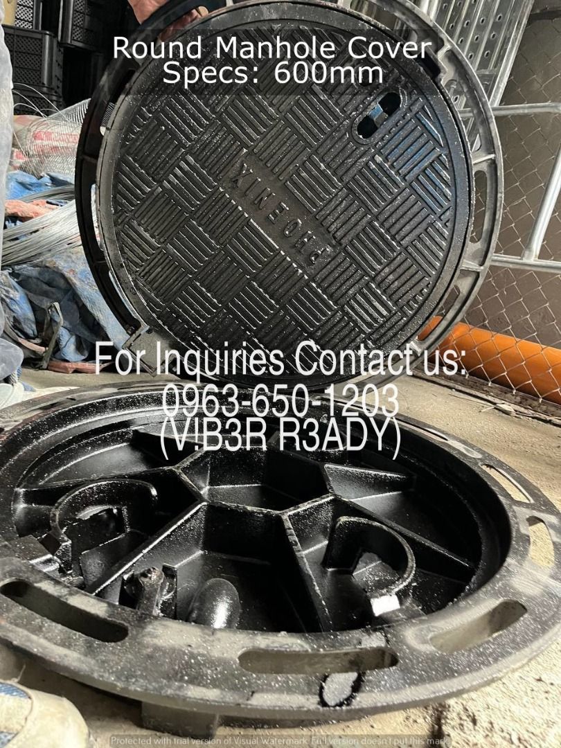 round manhole cover 600mm (Category: Other Home Furniture) located in Manila. Submitted by ramoseliza33488 (Listing ID 1467656227, Image 3). Description: .
