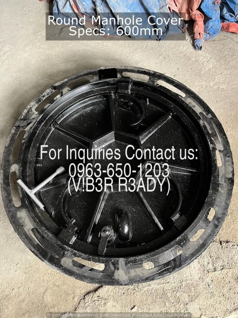 round manhole cover 600mm (Category: Other Home Furniture) located in Manila. Submitted by ramoseliza33488 (Listing ID 1467656227, Image 2). Description: .