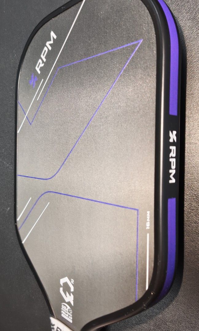 RPM Q2 Elongated - 14mm (Category: Racket and Ball Sports) located in Manila. Submitted by justinrenz16 (Listing ID 1467684509, Image 3). Description: Brand New RPM Q2 Elongated - 14mm Price: 12,799 Free Edge Tape, Ball and Overgip.