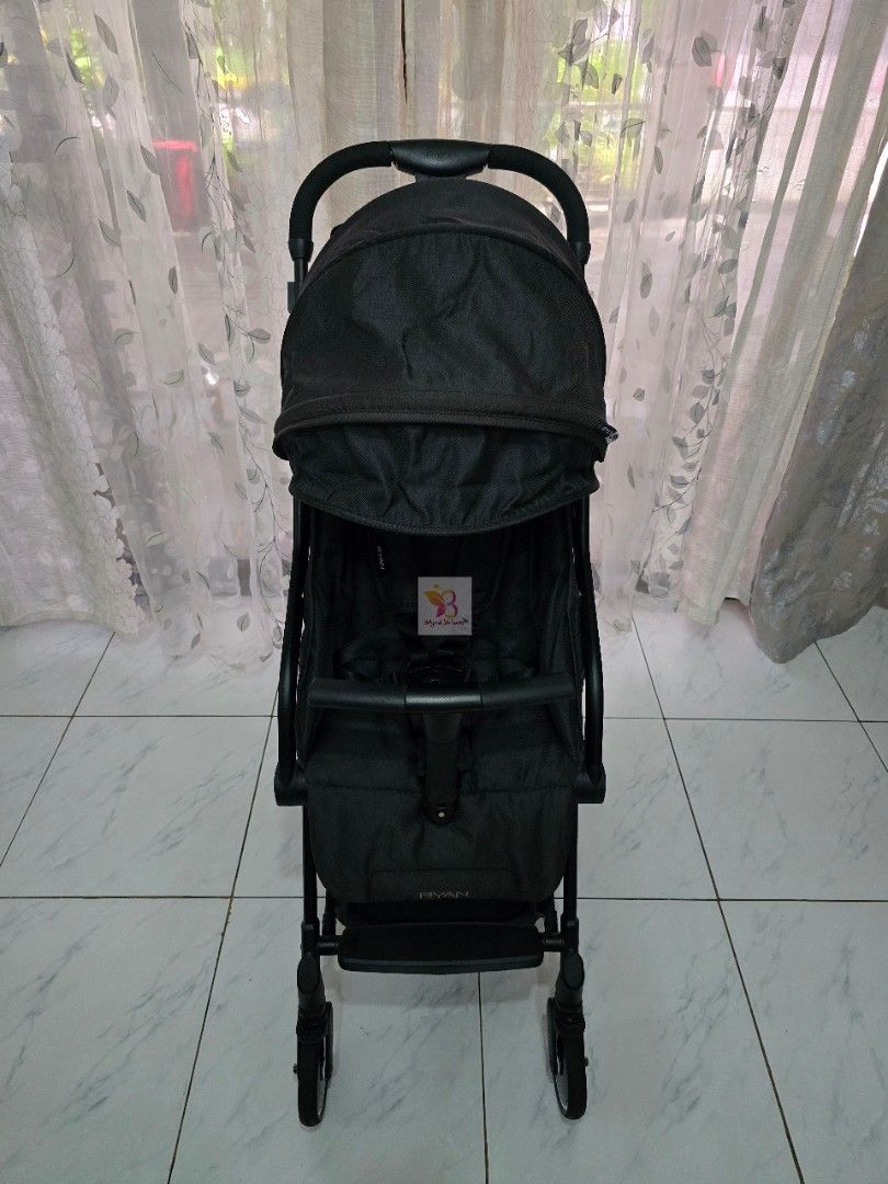 Ryan Gram Cabin Approved Compact Travel Baby Stroller (Category: Strollers) located in Paranaque City. Submitted by babyandme.savers (Listing ID 1467642811, Image 1). Description: RYAN GRAM COMPACT TRAVEL BABY STROLLER CABIN APPROVED * Safe for 0 - 48 months * In excellent condition * 5 - Point Safety Belt * Compact fold * Fully Reclineable * Fits Plane Overhead storage * Ideal for small car trunk space * Clean and Sanitized - Ready to use 📍 Loc