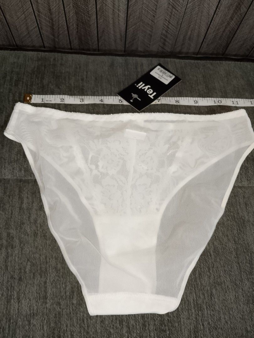 S: TEYLI WHITE LACE PANTY (Category: Undergarments & Loungewear) located in Manila. Submitted by truecrystal-1407 (Listing ID 1467838042, Image 3). Description: made in Europe NOT THRIFTED BNWT.