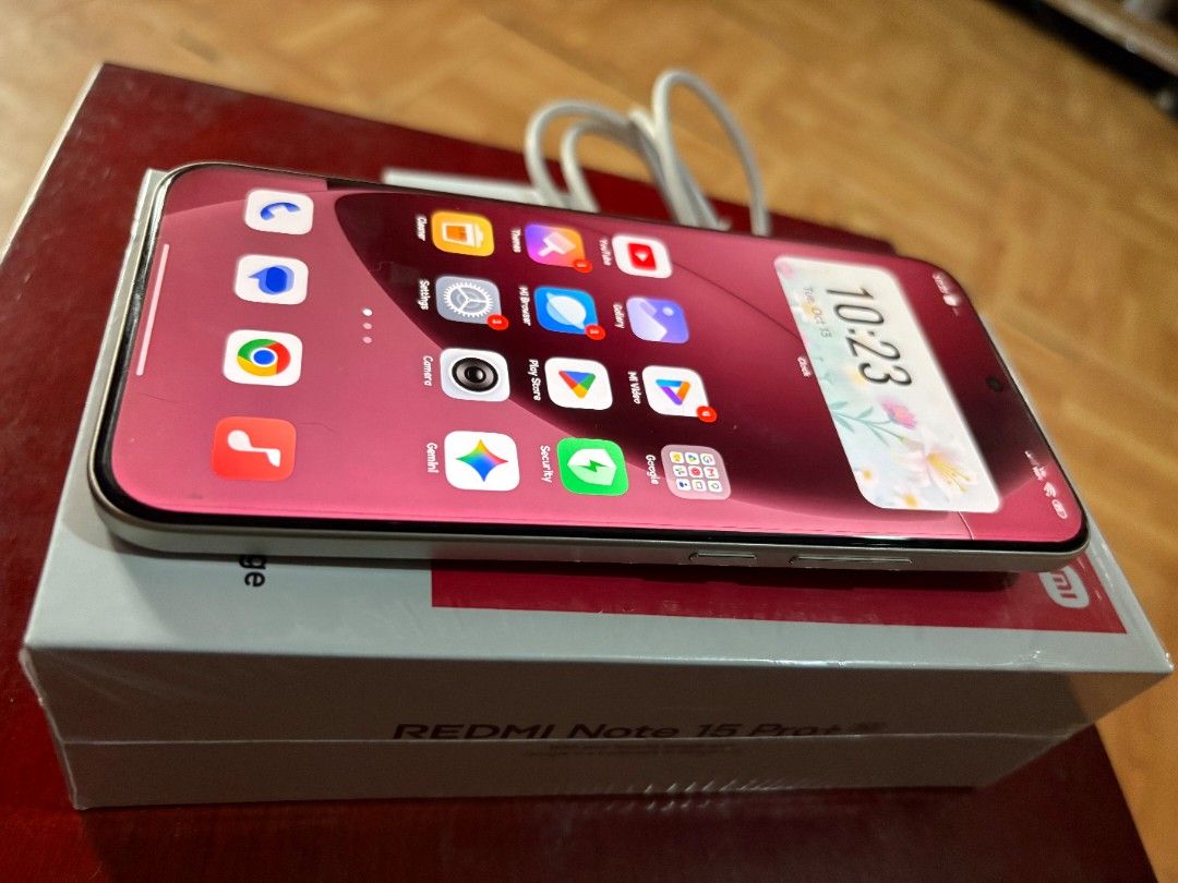 REDMI NOTE 15 PRO PLUS 5G CURVED (Category: Android Others) located in Las Pinas. Submitted by jvpascual25 (Listing ID 1467631608, Image 3). Description: with 11 months Warranty MAKINIS NO DENTS 1st Owner ₱28K ORIGINAL PRICE ₱22,500 SELLING 120Hz DISPLAY (SOBRANG SMOOTH) 12+12/512GB STORAGE MALINAW CAMERA MALAKAS SPEAKER MAKUNAT BATTERY (1day Mahigit) BROWN LEATHER LIKOD (LIMITED) LOC: LAS PIÑAS.
