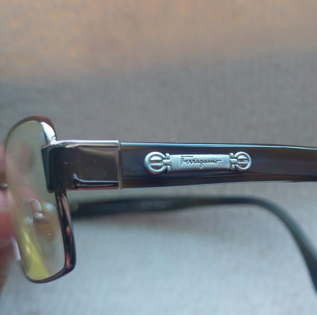 SaLvatore Ferragamo (Category: Luxury Accessories) located in Baguio. Submitted by sibvirgy40652 (Listing ID 1467623532, Image 2). Description: Salvatore Ferragamo eyeglasses made in Italy.