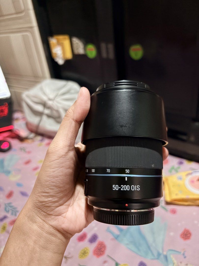 Samsung 50-200 OIS (Category: Lens & Kits) located in Manila. Submitted by apolcat (Listing ID 1467653539, Image 2). Description: FOR SALE RUSH.