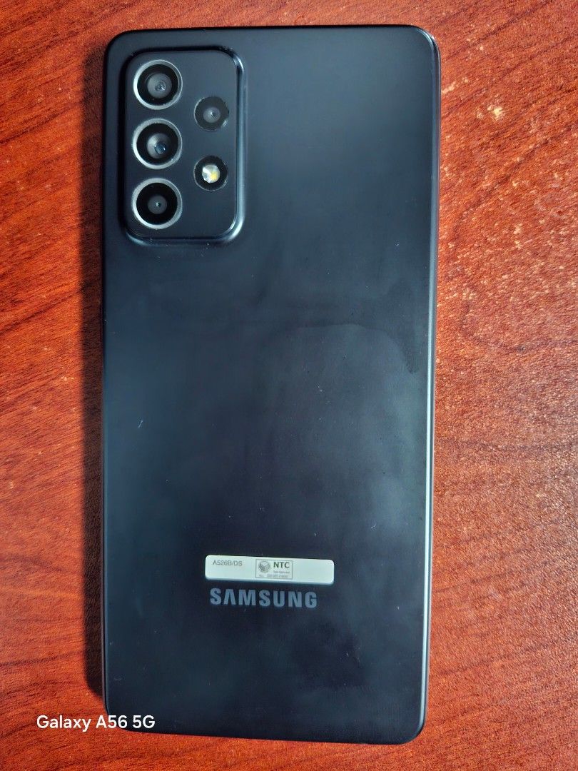 SAMSUNG GALAXY A52 5G (Category: Samsung) located in Pasig City. Submitted by jjjshoppe (Listing ID 1467718739, Image 3). Description: Samsung Galaxy A52 5G RAM: 8GB Storage: 256GB SIM 1 - Smart locked SIM 2 - Open line No hidden defect, no repair history ,no AMOLED burn and all working UNIT ONLY!!!.
