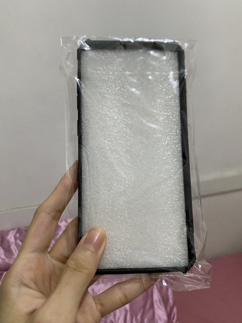 Samsung S10 Plus Transparent Phone Case Clea Phone Case (Category: Cases & Sleeves) located in Quezon City. Submitted by addy_addy (Listing ID 1467725489, Image 2). Description: - Compatible model: Samsung S10 Plus - Design: Transparent clear back with stylish black bumper frame.