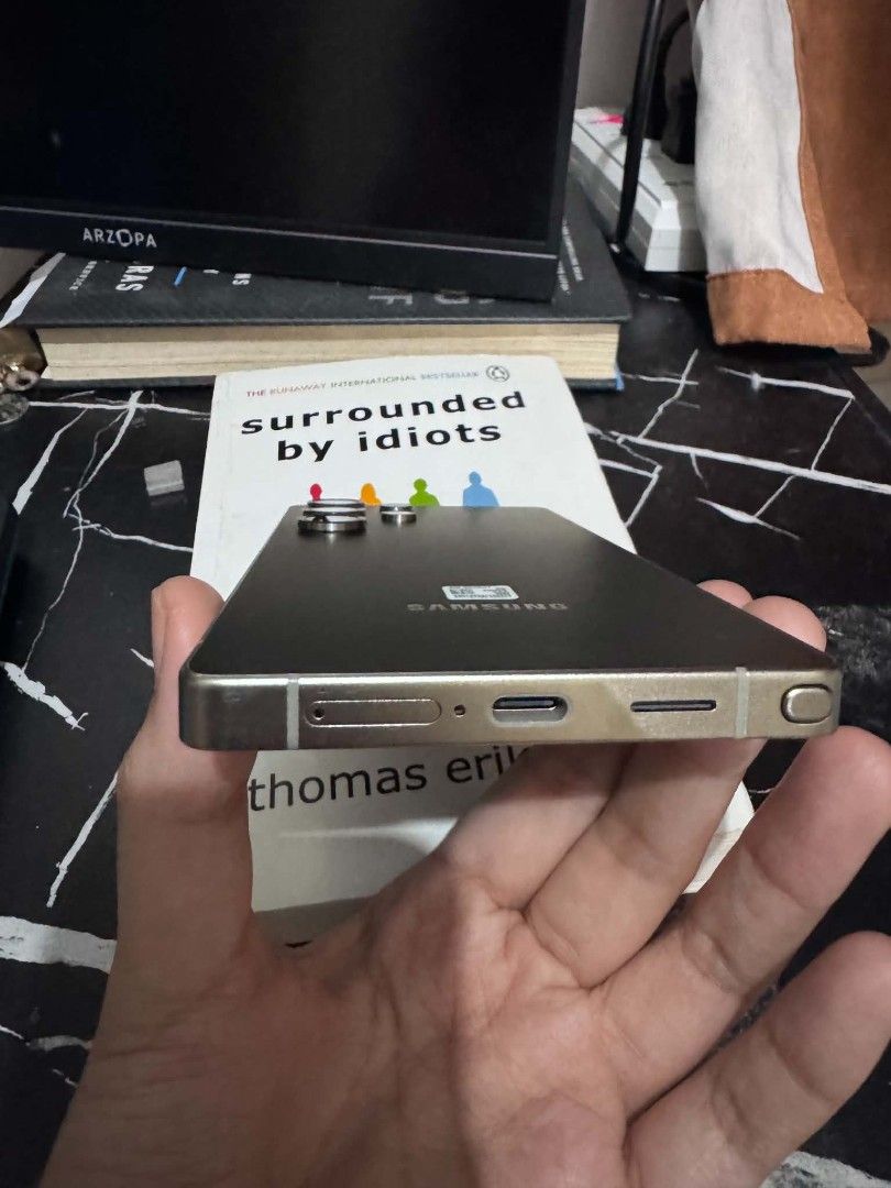 Samsung S25 ultra (Category: Samsung) located in Manila. Submitted by sherpa_7820 (Listing ID 1467769055, Image 3). Description: markdown FOR SALE / NO SWAP Samsung Galaxy S25 Ultra 5G (Titanium Gray) Model: SM-S938U1 (U.S. Factory Unlocked - Openline to all networks) Specs: 12GB RAM / 256GB Internal Storage Price: ₱53,000 (Slightly negotiable for serious buyers) CONDITION: • 100% Fully Functional (Tested and working seamlessly) • Very clean phys
