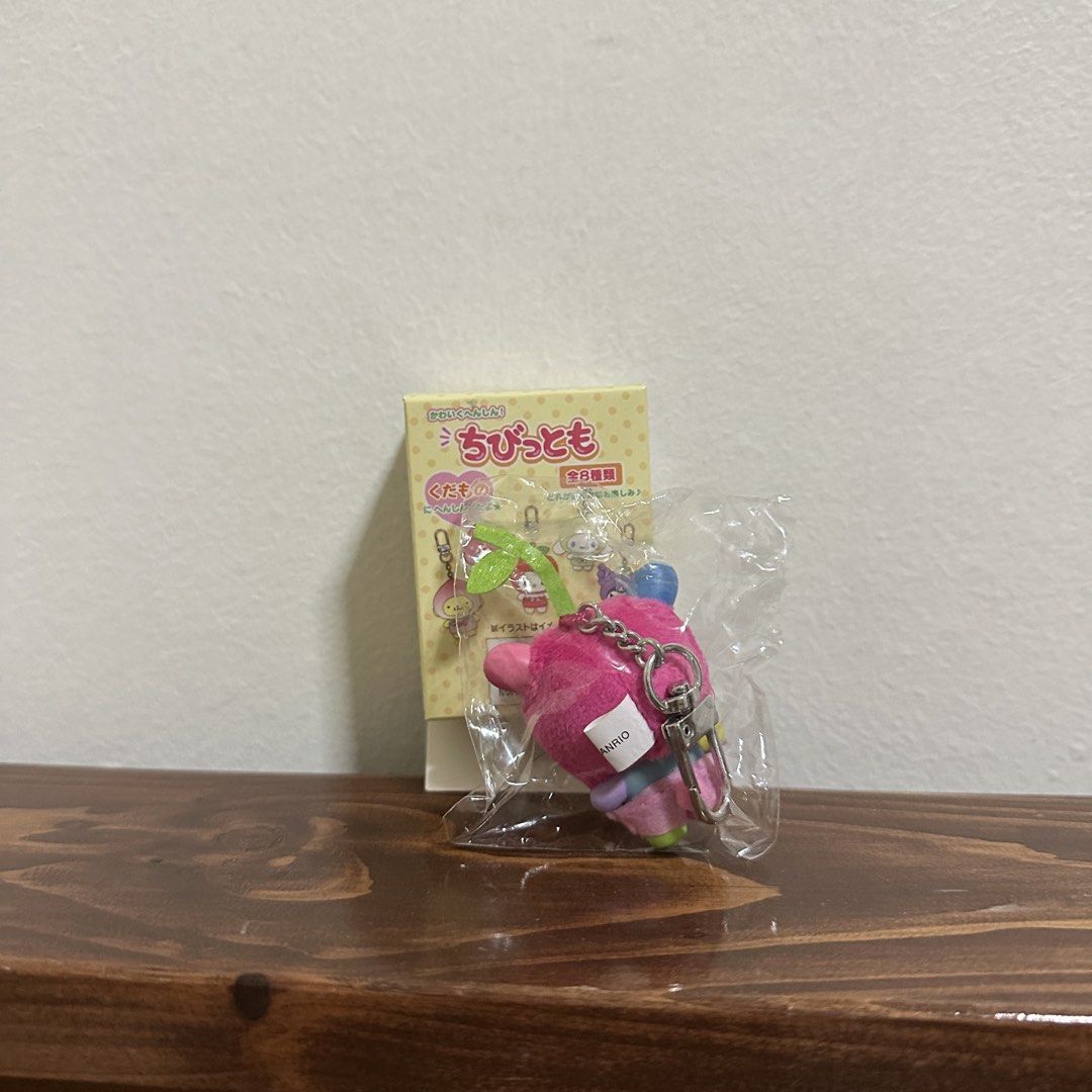 Sanrio Chibitommo Usahana Cherry Fruit Series (Category: Kids Toys) located in Quezon City. Submitted by danalou (Listing ID 1467754049, Image 2). Description: - never used, just kept inside the box - brand new condi - rfs: need funds - selling as the same price I bought it - last price posted - onhand, can sdd.
