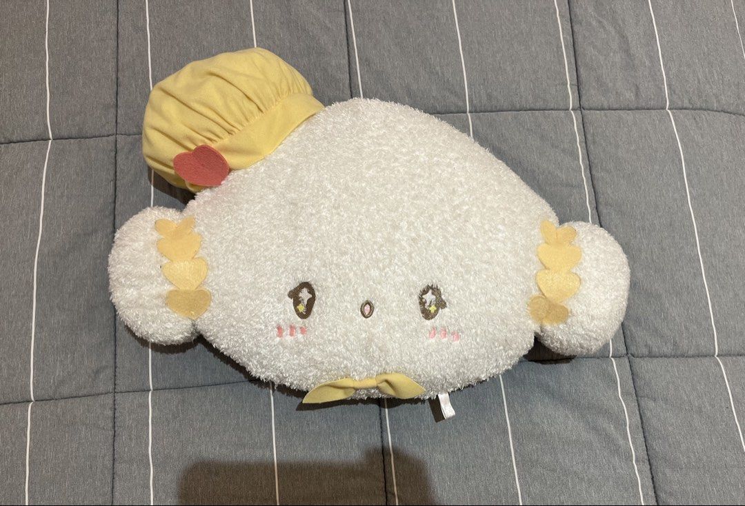 Sanrio Cogimyun Plushie (Category: Plushies & Soft Toys) located in Quezon City. Submitted by thebuyersarchive (Listing ID 1467748498, Image 1). Description: 🌷9/10 condition 🌷auth sanrio etiketa 🌷minor flaw: konting dumi sa felt accessories (see last photo) 🌷19(W)x12(H) inches 🌷pm me for further inquiries .