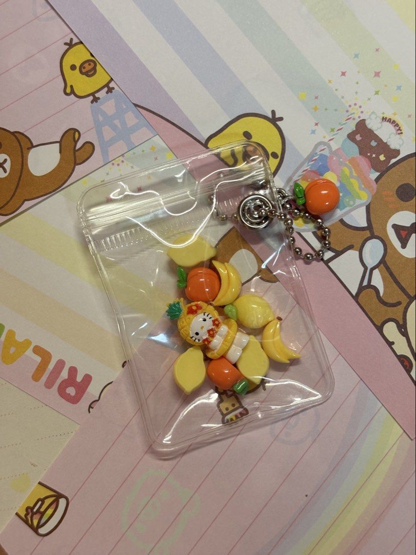 Sanrio Hello Kitty Fruit Shaker Keychain (Category: Action & Battle Toys) located in San Juan City. Submitted by glitznpops.ph (Listing ID 1467611911, Image 1). Description: .