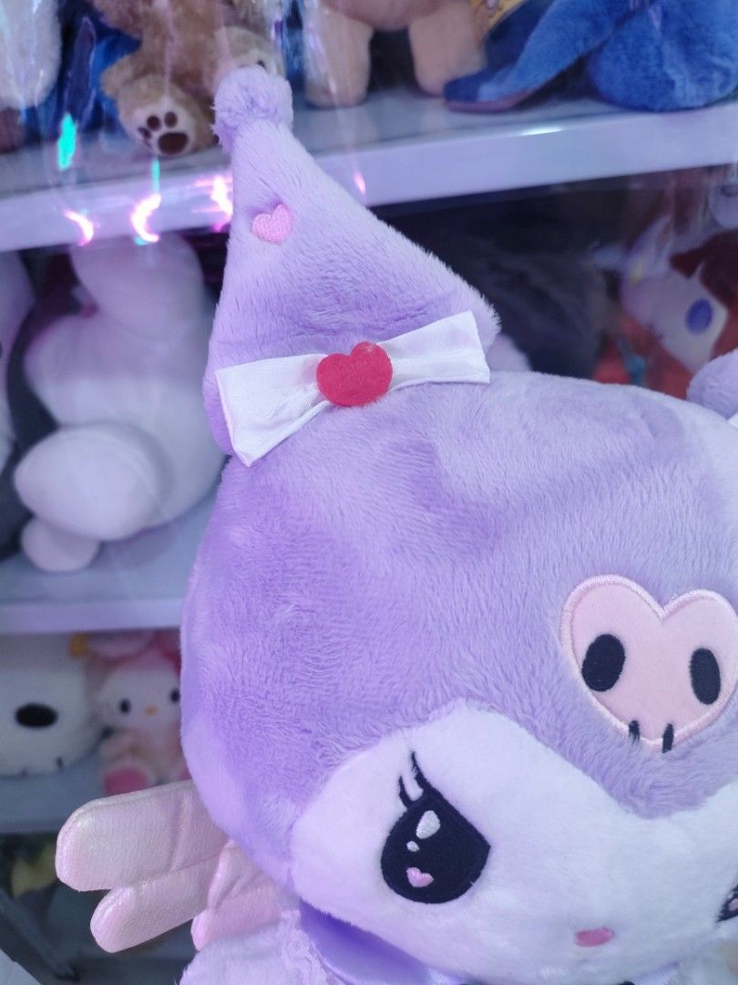 Sanrio Kuromi Angel Plush (Category: Plushies & Soft Toys) located in Bulacan. Submitted by hunterherojapanjdm (Listing ID 1467675287, Image 2). Description: With Paper tag.
