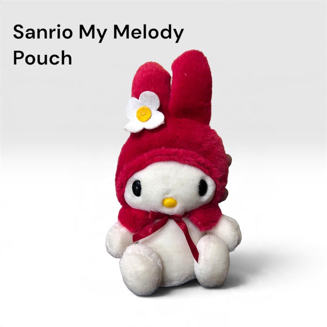 Sanrio my melody pouch plush (Category: Plushies & Soft Toys) located in Zamboanga. Submitted by lcomprendio26013 (Listing ID 1467640012, Image 1). Description: PLEASE READ THE DESCRIPTION BEFORE YOU ORDER OR CHAT ME👍 AUTHENTIC Brand: Sanrio Pouch type 📢pay today,ship out tomorrow 📢All picture posted are actual item that will you get 📢📢pg hnd aq makarply dto sa carousel paki messge aq sa peysbuk SEARCH LZ FIGURE AND STUFF📢 .