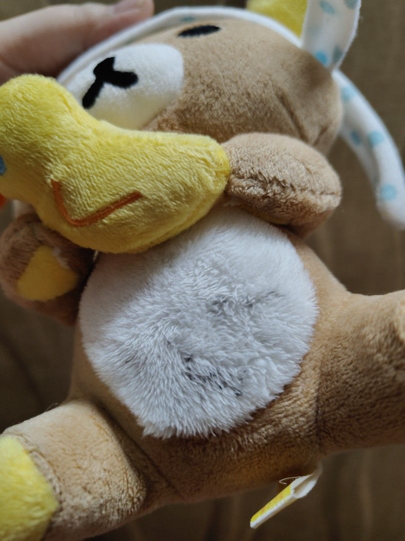 San-x Rilakkuma Plush Charm with flaw (Category: Plushies & Soft Toys) located in Santa Rosa. Submitted by mmps249.1 (Listing ID 1467687255, Image 3). Description: with pen marks, please check pictures Crossposted Mine now, pay now shipping courier: JRS only Gcash payment upon order No reservations.